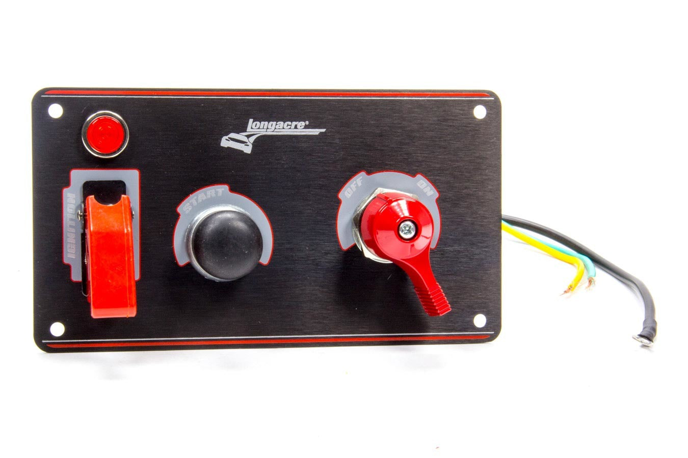 Longacre 52-44871 Ignition Panel Black w/Batt Disconnect Longacre 52-44871
