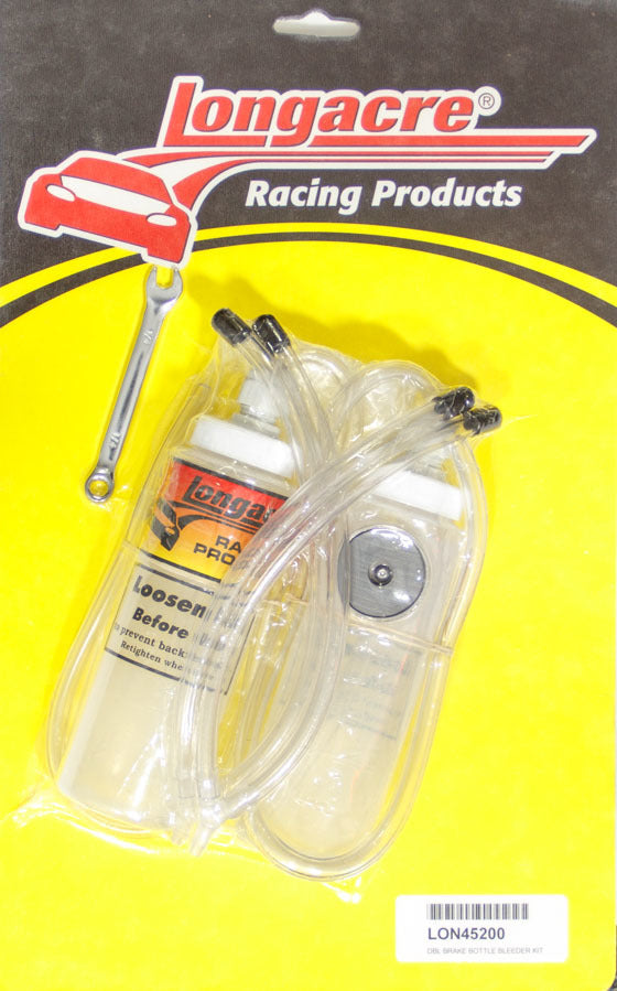 Longacre 52-45200 Brake Bottle Bleeder Kit Longacre 52-45200