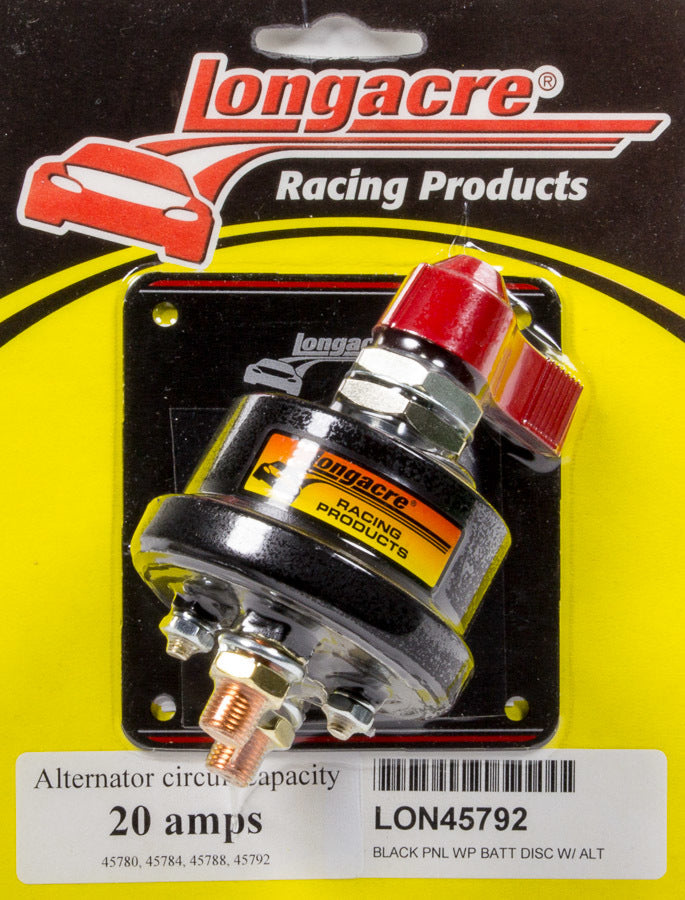 Longacre 52-45792 Battery Disc. Switch HD 4 Post Weatherproof Longacre 52-45792