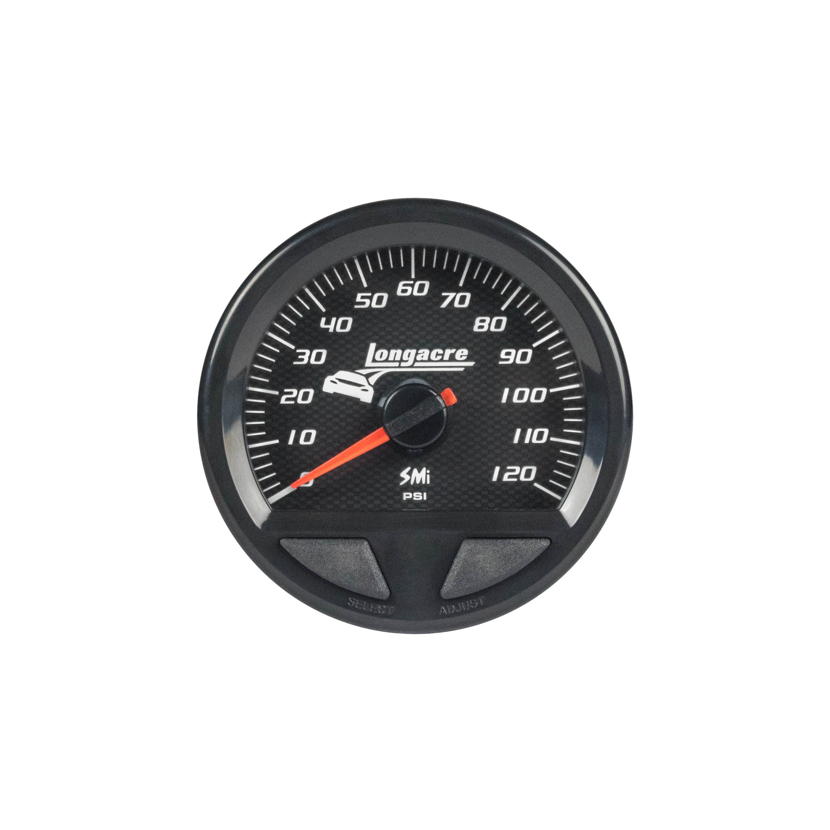 Longacre 52-46743 Waterproof SMI Fuel Pressure Gauge 0-100psi Longacre 52-46743