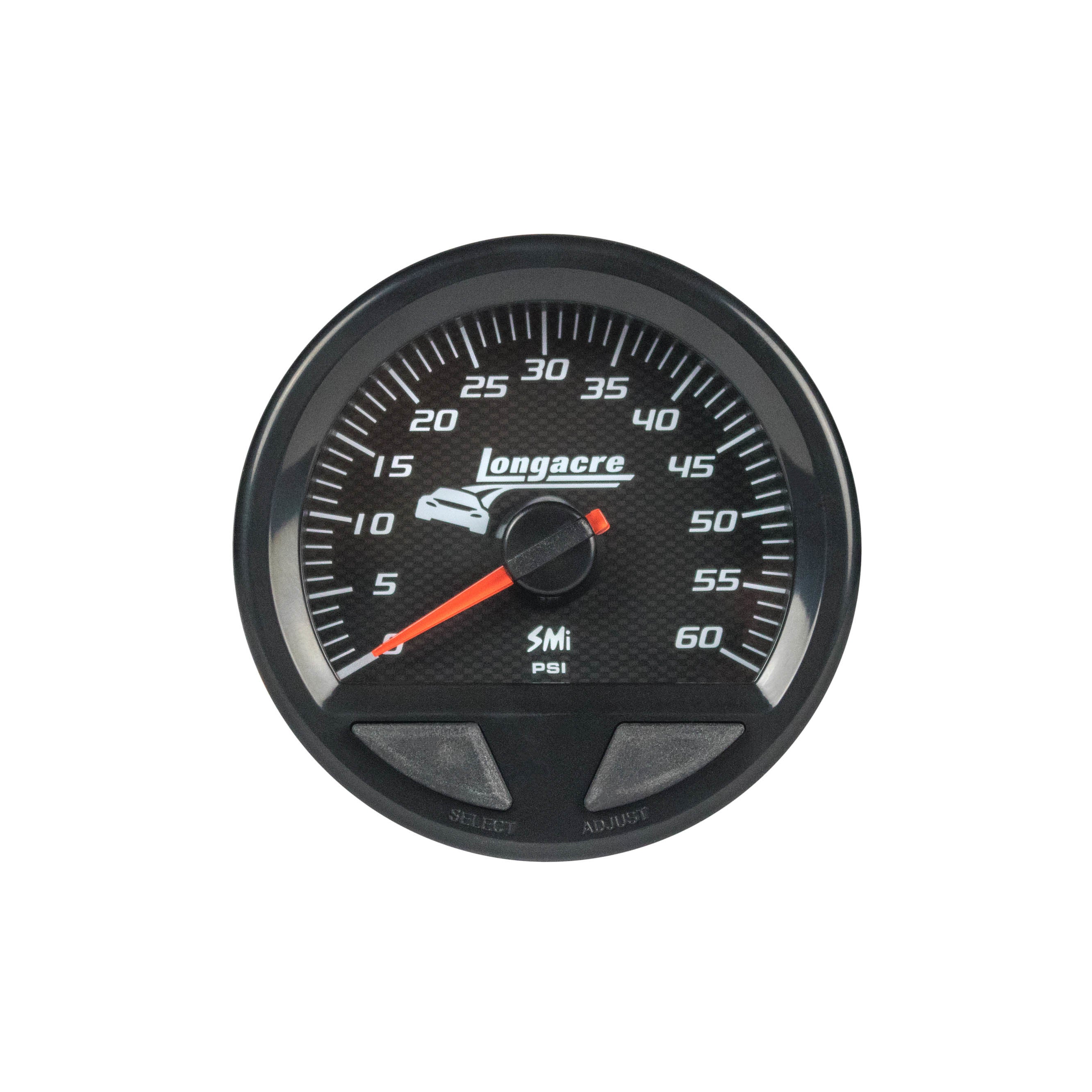 Longacre 52-46748 Waterproof SMI Water Pressure Gauge 0-60psi Longacre 52-46748