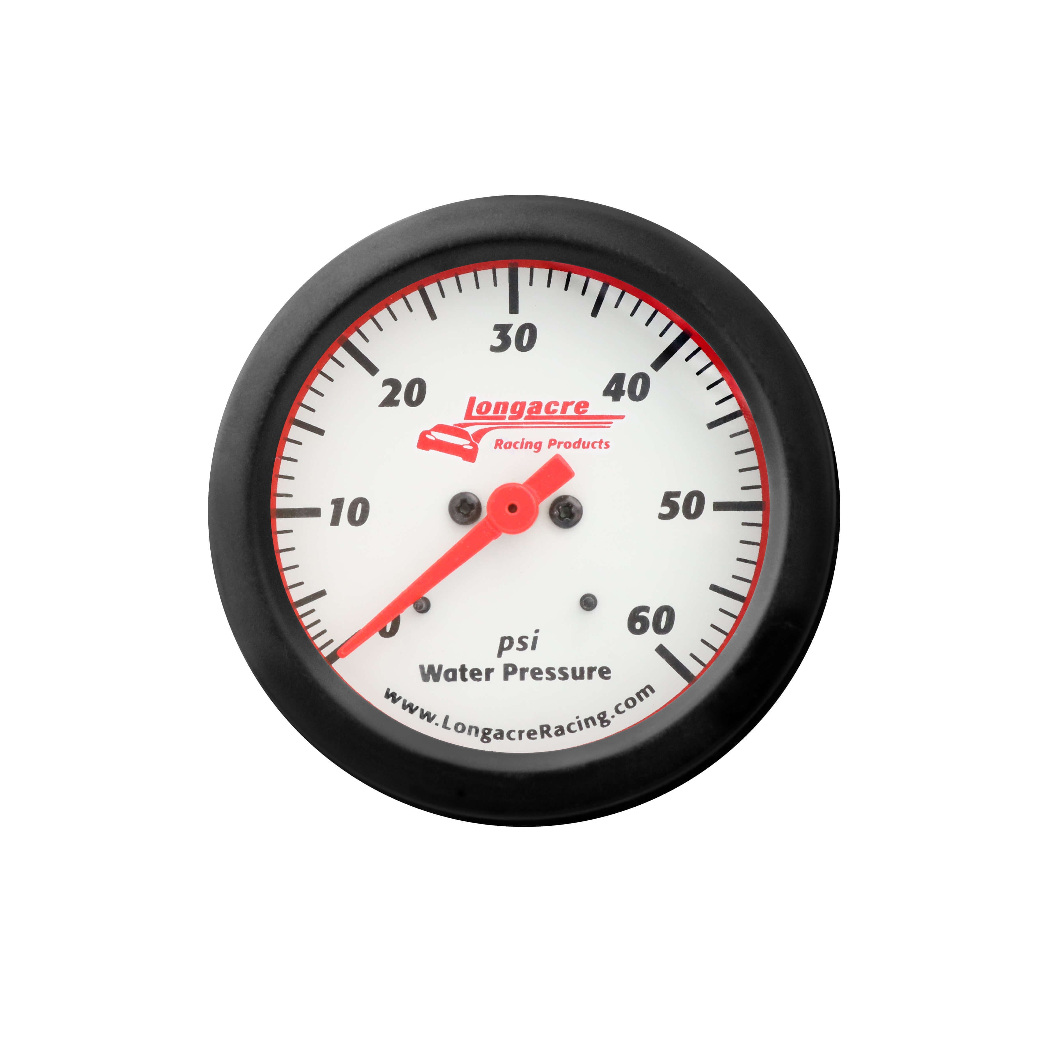Longacre 52-46904 Gauge Sportsman Water Pressure 0-60psi Longacre 52-46904