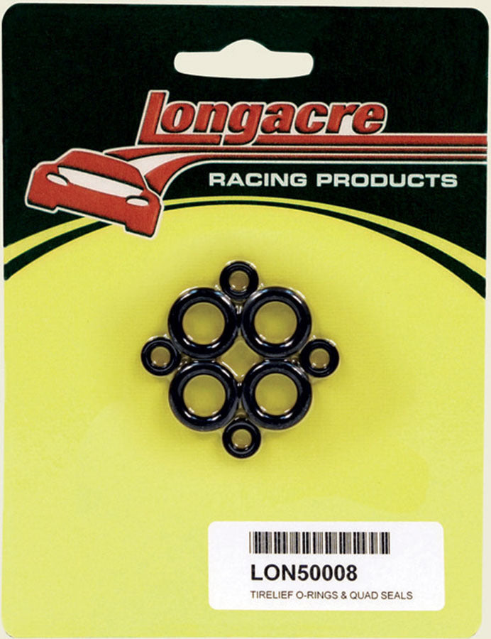 Longacre 52-50008 Tirelief Repl O-Ring 4pk Longacre 52-50008