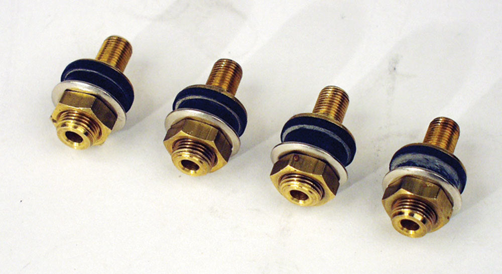 Longacre 52-50265 Brass Valve Stems Low Profile (4pk) Longacre 52-50265