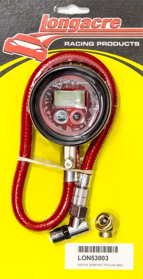 Longacre 52-53003 Tire Gauge Digital 0-60 PSI Semi-Pro Longacre 52-53003