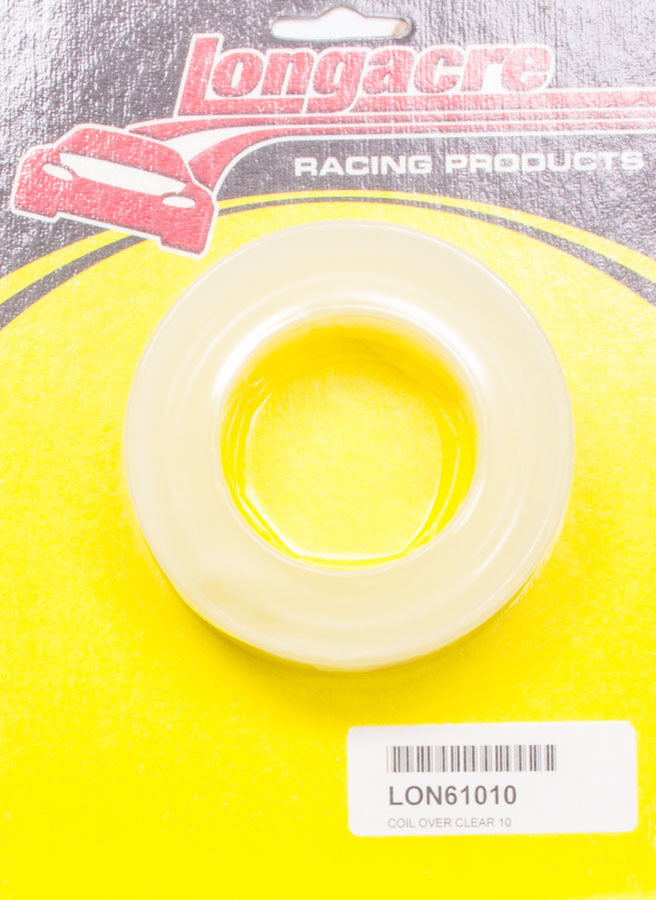 Longacre 52-61010 Coil Over Spring Rubber Clear 10 Longacre 52-61010