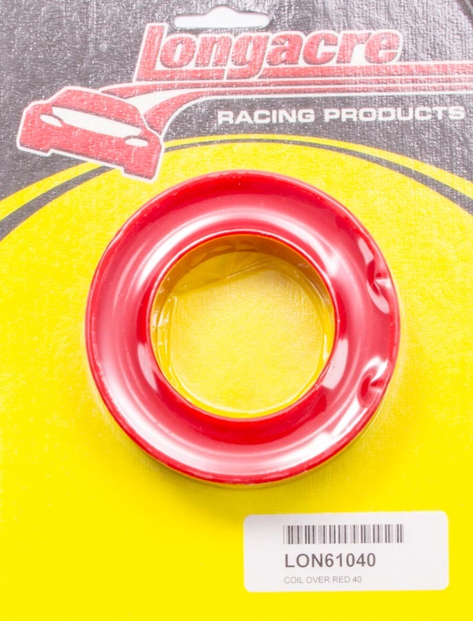 Longacre 52-61040 Coil Over Spring Rubber Red 40 Longacre 52-61040