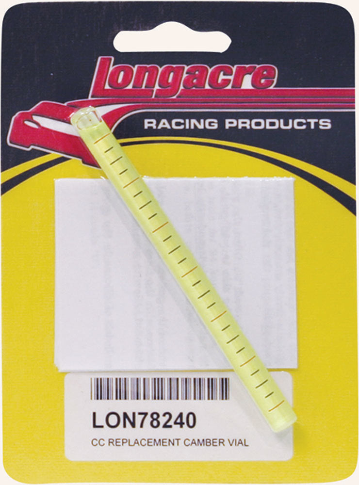 Longacre 52-78240 Replacement Camber Vial Longacre 52-78240