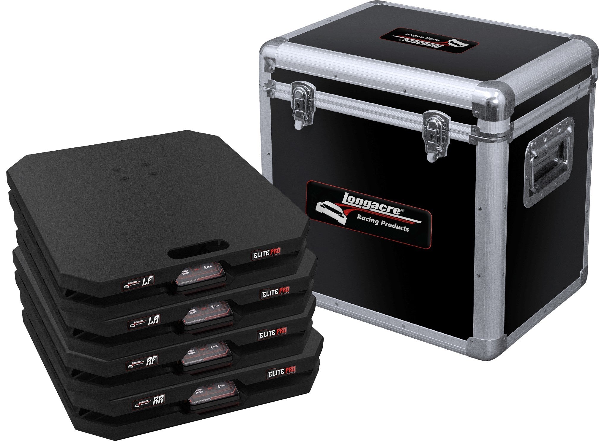 Longacre 52-82718 Scale Set Elite Wireless 15in Pads 1500lbs No Tab Longacre 52-82718