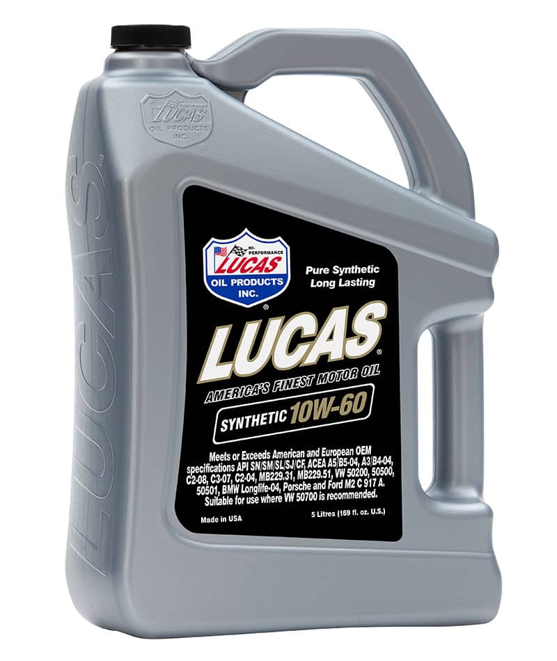 Lucas Oil Products 10231 SYN 10W-60 EURO MOTOR Lucas Oil Products 10231