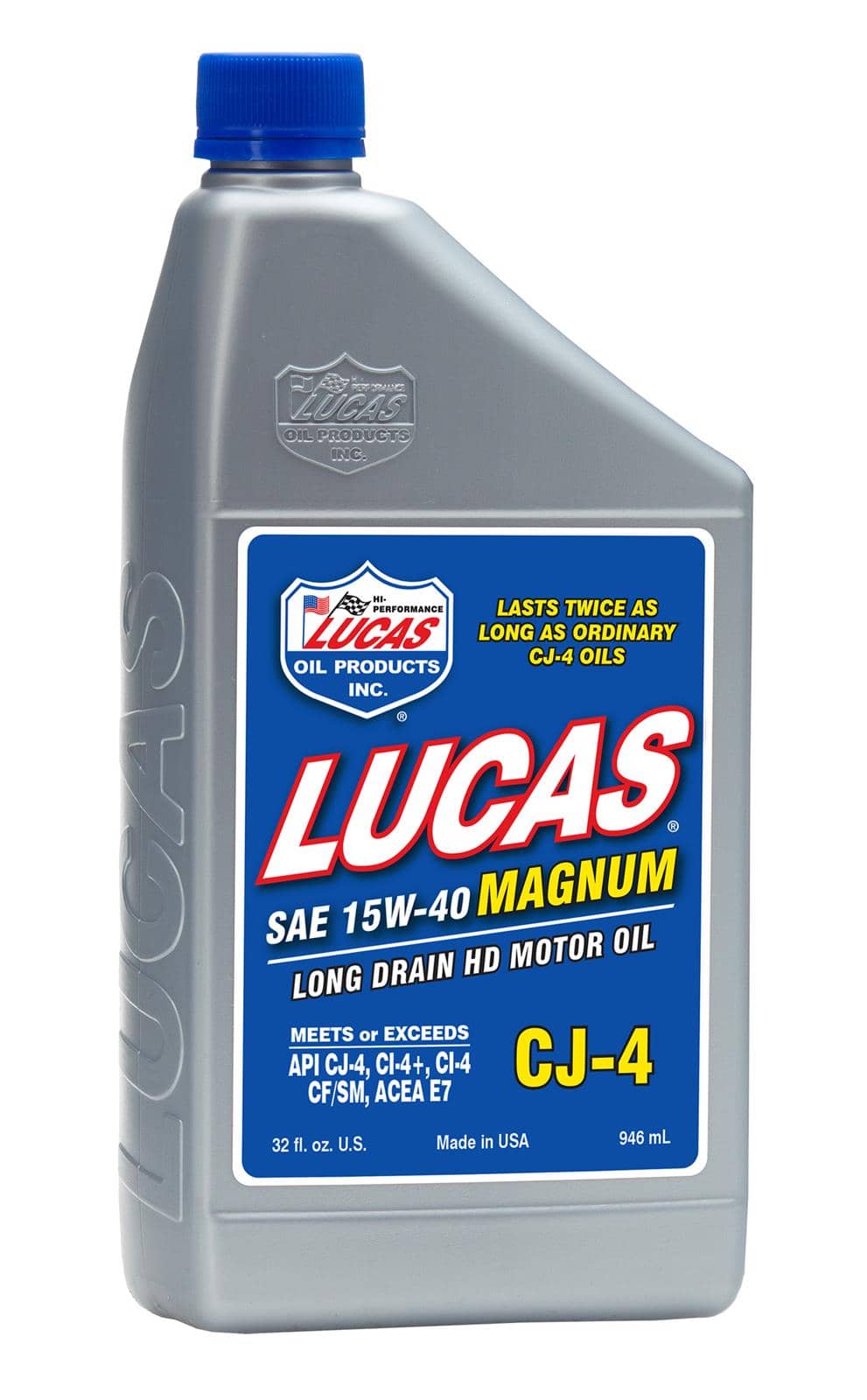 Lucas Oil Products 10296 15W-40 CJ-4 TRUCK OIL Lucas Oil Products 10296
