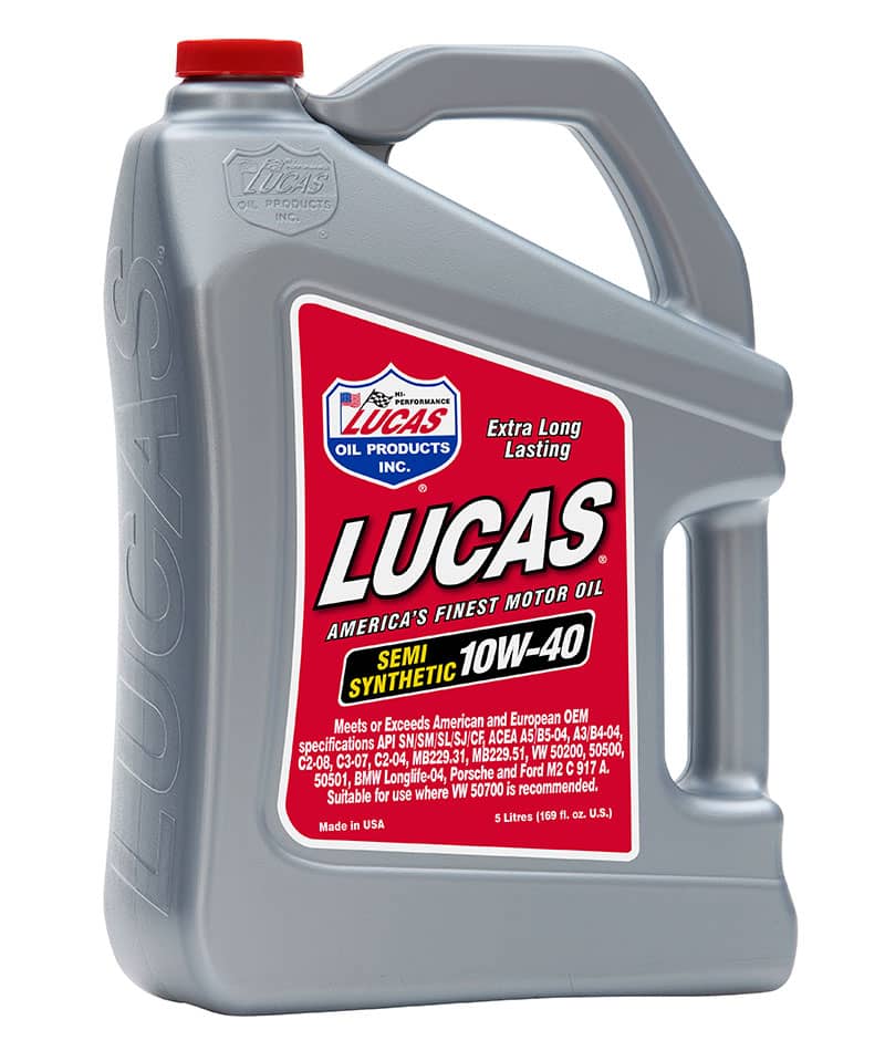 Lucas Oil Products 10300 SEMI-SYN 10W-40 EURO Lucas Oil Products 10300