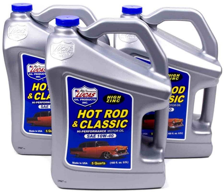 Lucas Oil Products 10683 10W-40 HOT ROD OIL 4.73L Lucas Oil Products 10683