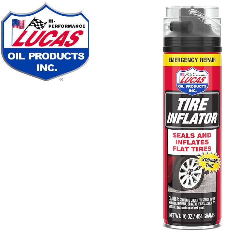 Lucas Oil Products 11180 TIRE INFLATOR W/HOSE Lucas Oil Products 11180