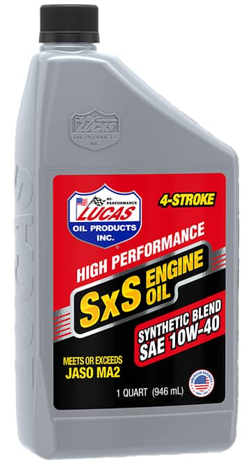 Lucas Oil Products 11196 10W-40 SXS ENGINE OIL Lucas Oil Products 11196