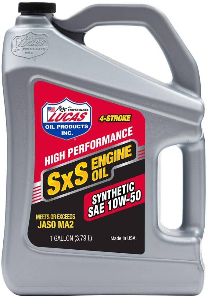Lucas Oil Products 11213 10W-50 SXS ENGINE OIL Lucas Oil Products 11213