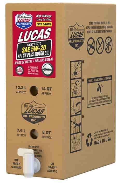 Lucas Oil Products 18004 5W-20 SYNTHETIC ENGINE OIL 6G Lucas Oil Products 18004