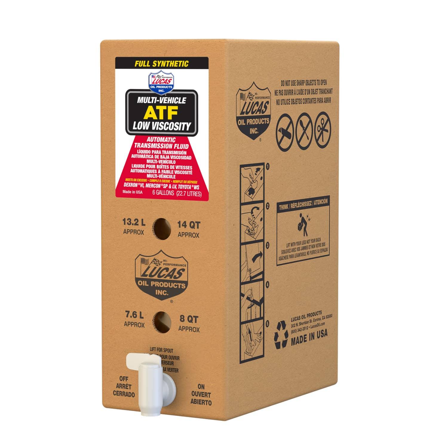 Lucas Oil Products 18037 SYN. LOW VISCOSITY MULTI-VEHICLE ATF 6G Lucas Oil Products 18037