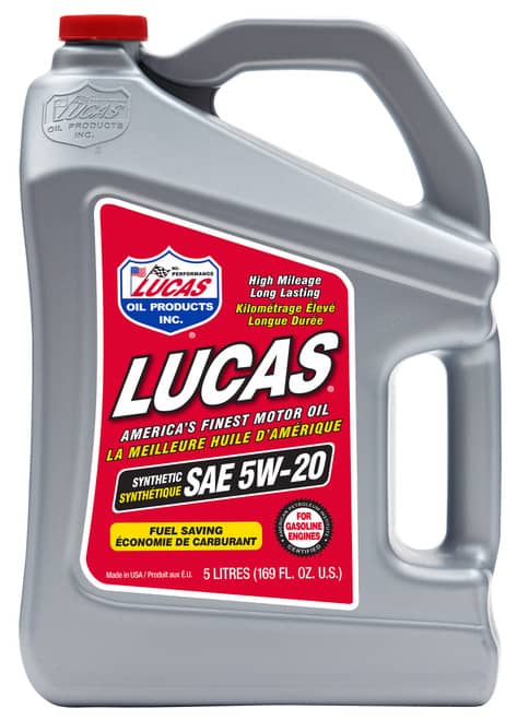 Lucas Oil Products 20127 SYN 5W-20 MOTOR OIL 5L Lucas Oil Products 20127