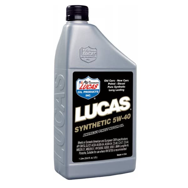 Lucas Oil Products 20186 SYN 5W-40 EURO MOTOR OIL Lucas Oil Products 20186