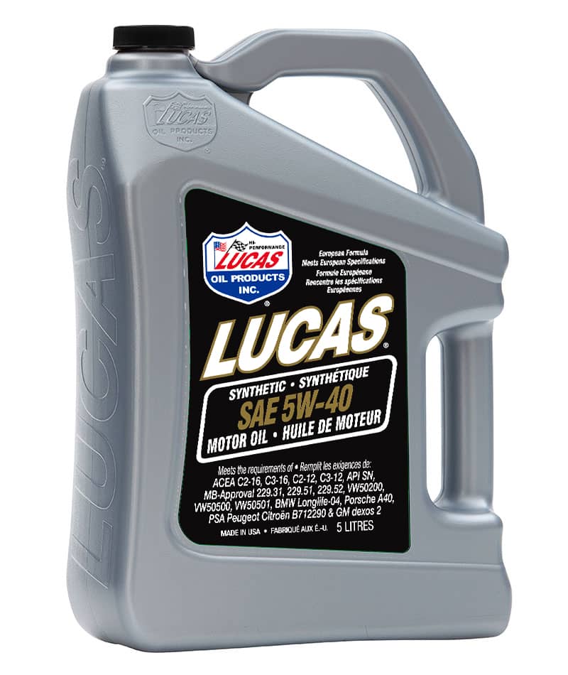 Lucas Oil Products 20187 SYN 5W-40 EURO MOTOR OIL Lucas Oil Products 20187