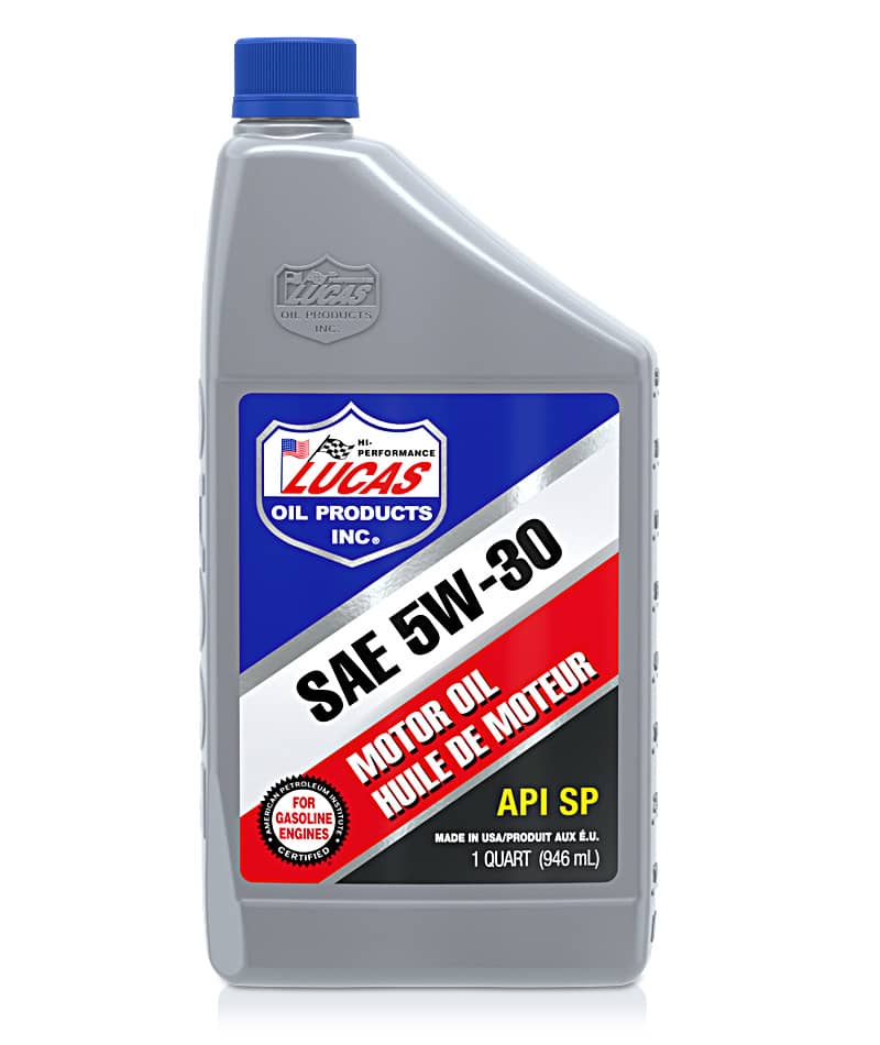 Lucas Oil Products 20474 SAE 5W-30 API SN PLUS MOTOR OIL 946ML Lucas Oil Products 20474