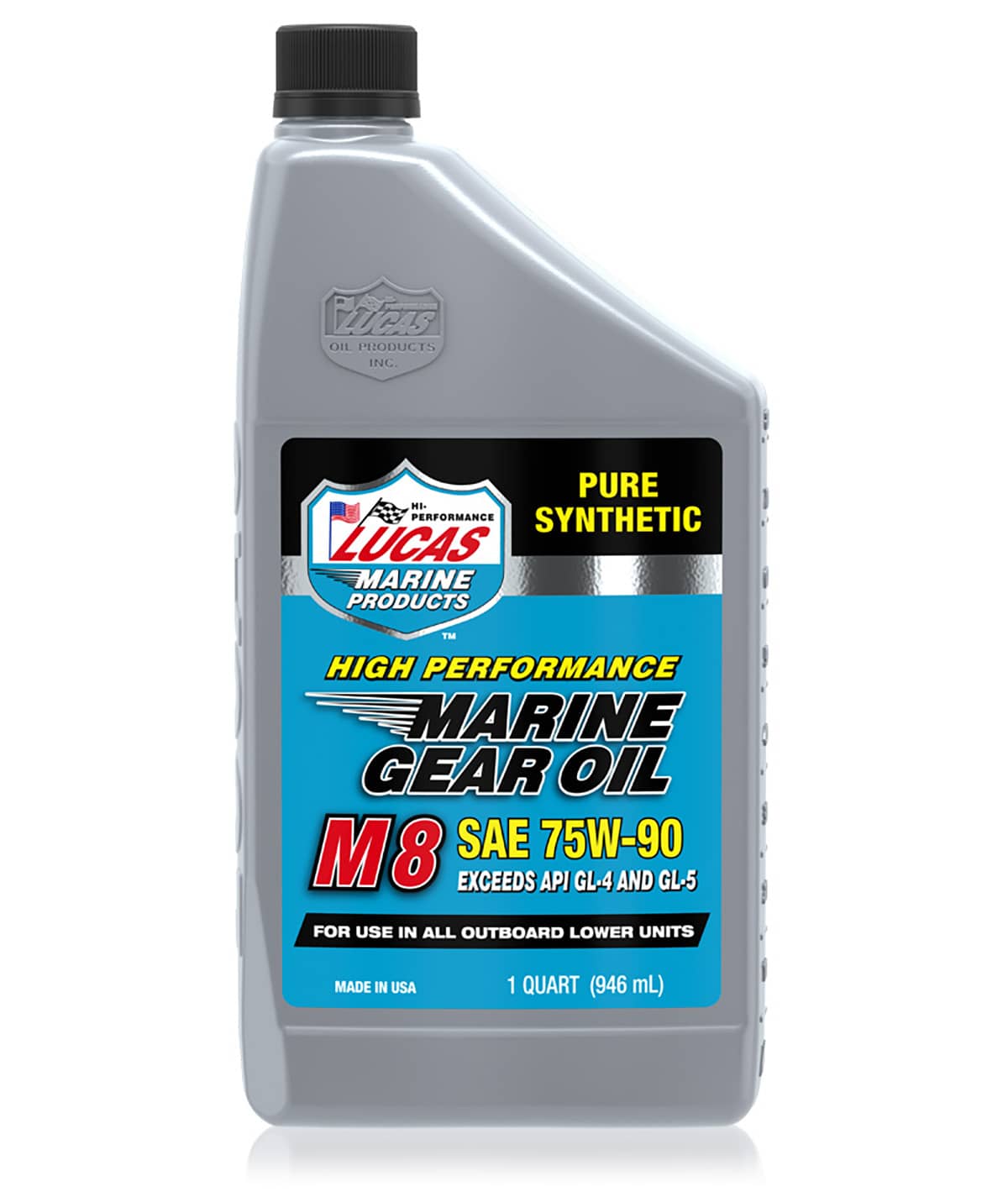 Lucas Oil Products 20652 MARINE GEAR OIL M8 946ML Lucas Oil Products 20652