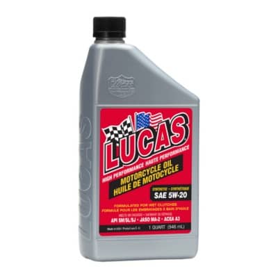 Lucas Oil Products 20704 5W-20 MOTORCYCLE OIL Lucas Oil Products 20704