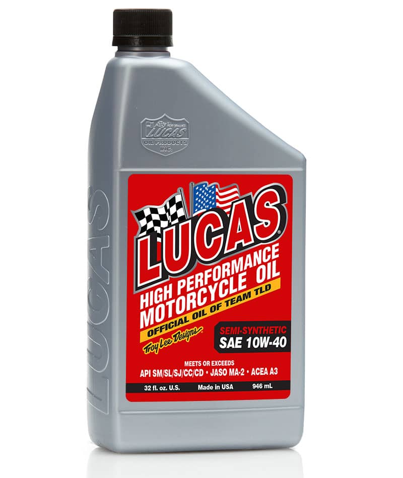 Lucas Oil Products 20710 10W-40 MOTORCYCLE OIL Lucas Oil Products 20710