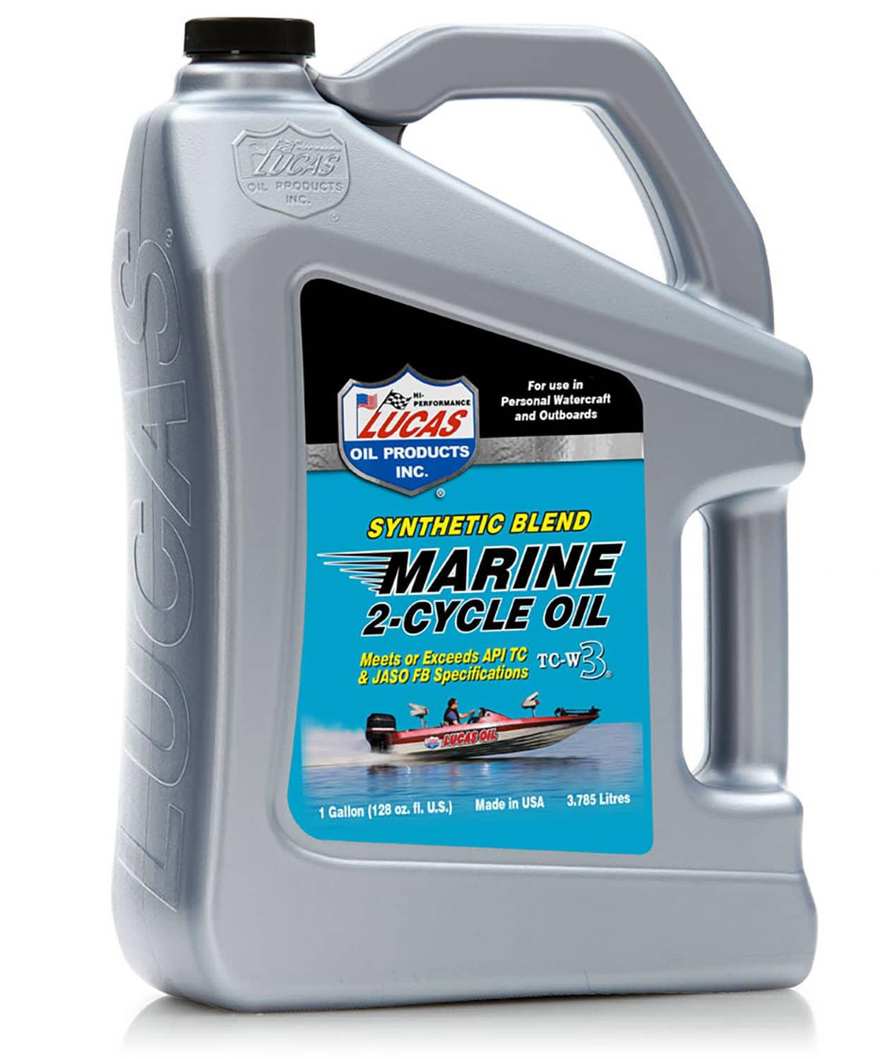 Lucas Oil Products 20861 SYNTHETIC BLEND 2-CYCLE MARINE OIL GALLON/3.785 L Lucas Oil Products 20861