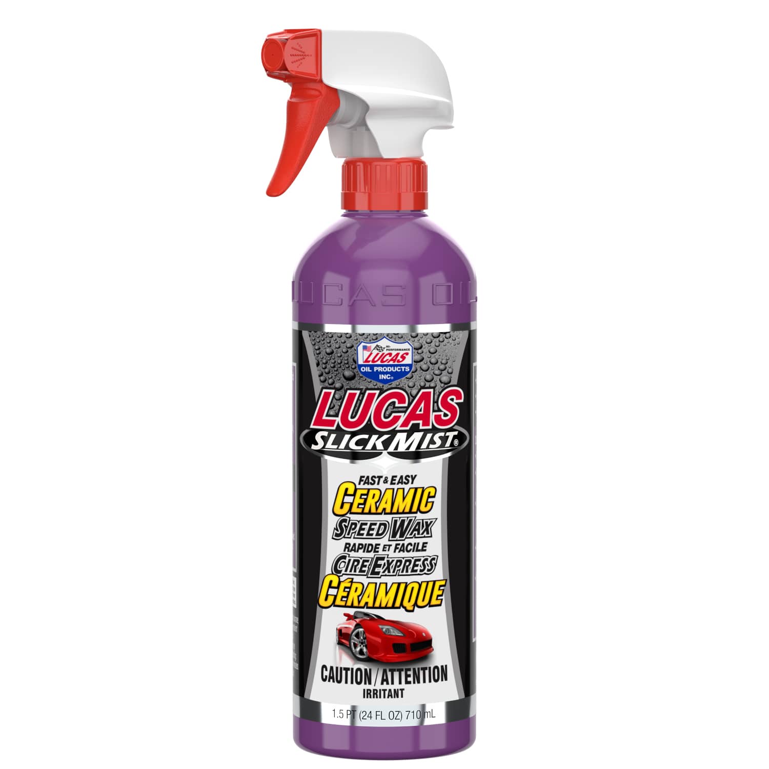 Lucas Oil Products 21294 SLICK MIST CERAMIC SPEED WAX 710ML Lucas Oil Products 21294