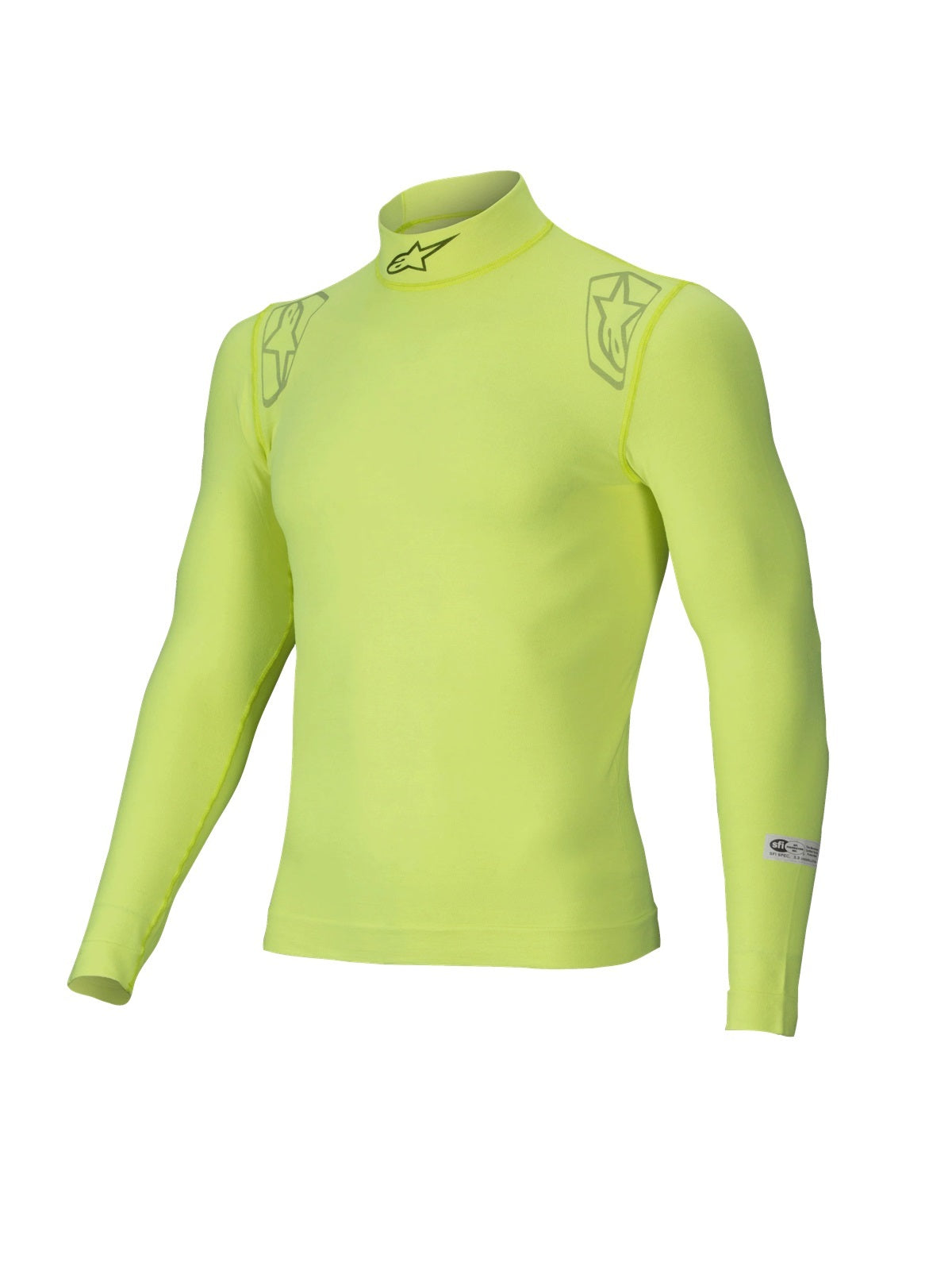 alpine star 4750325-55-M/L Underwear Top ZX EVO V3 Flu Ylw Med/Lrg Long Slv alpine star 4750325-55-M/L