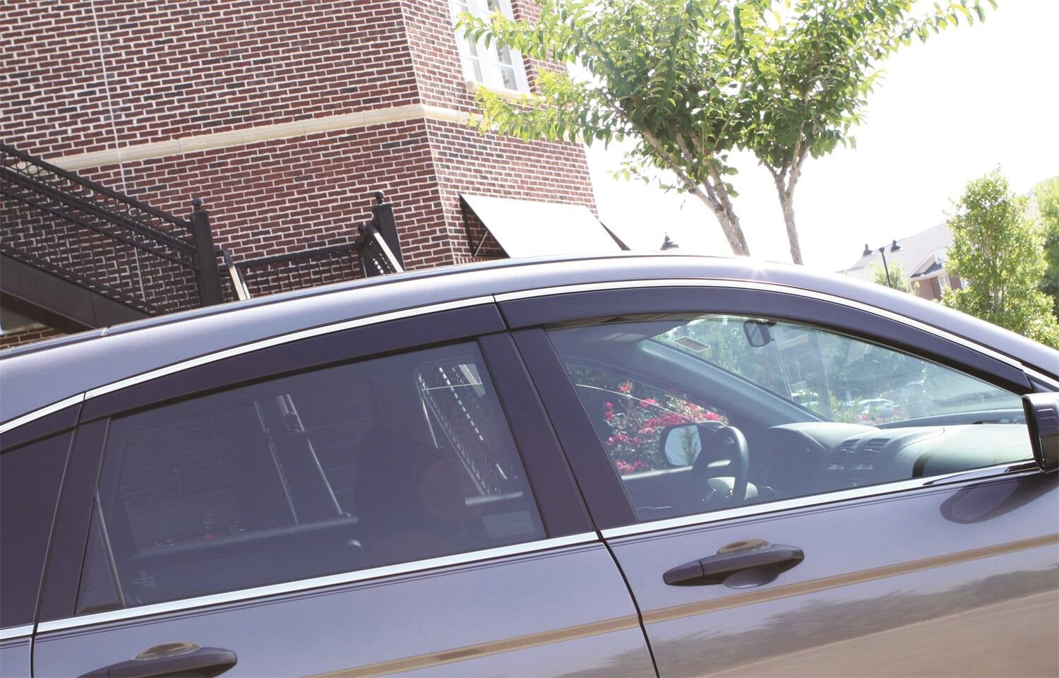 Auto Ventshade (AVS) 894114 Ventvisor® Low Profile Deflector 4 pc.; Smoke; Outside Mount; Auto Ventshade (AVS) 894114