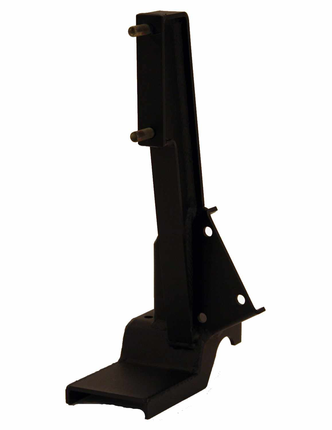 Fab Fours M1450-1 Hi-Lift Jack Mount; 2 Stage Black Powder Coated; For PN[JK07-Y1250]; Fab Fours M1450-1
