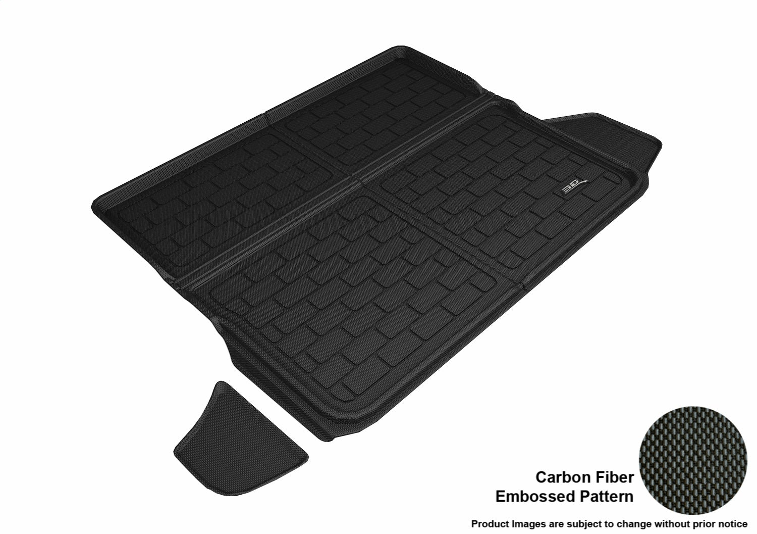 3D MAXpider M1CH0851309 Cargo Liner; Kagu-Black; 2 pc.; Cross Fold; 3D MAXpider M1CH0851309