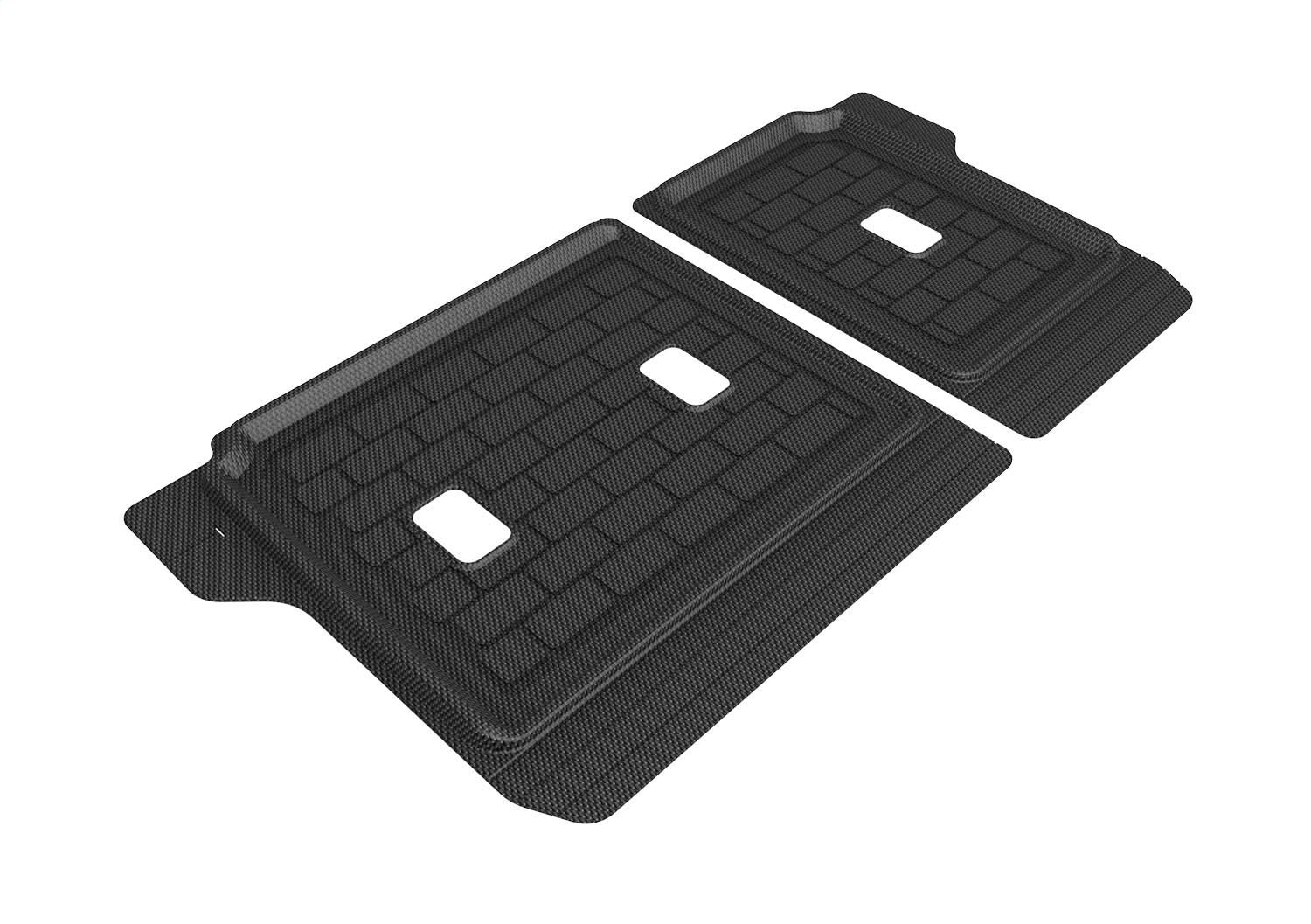 3D MAXpider Q1NS1371309 KAGU Seatback Protector; 2 pc.; Black; 3D MAXpider Q1NS1371309
