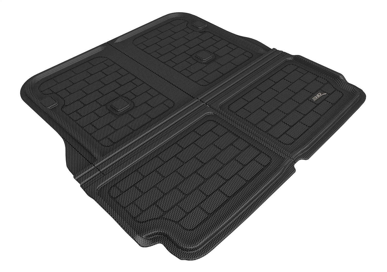 3D MAXpider M1TL0211309 Cargo Liner; 1 pc.; Cross Fold; Kagu Black; Behind 2nd Row; 3D MAXpider M1TL0211309