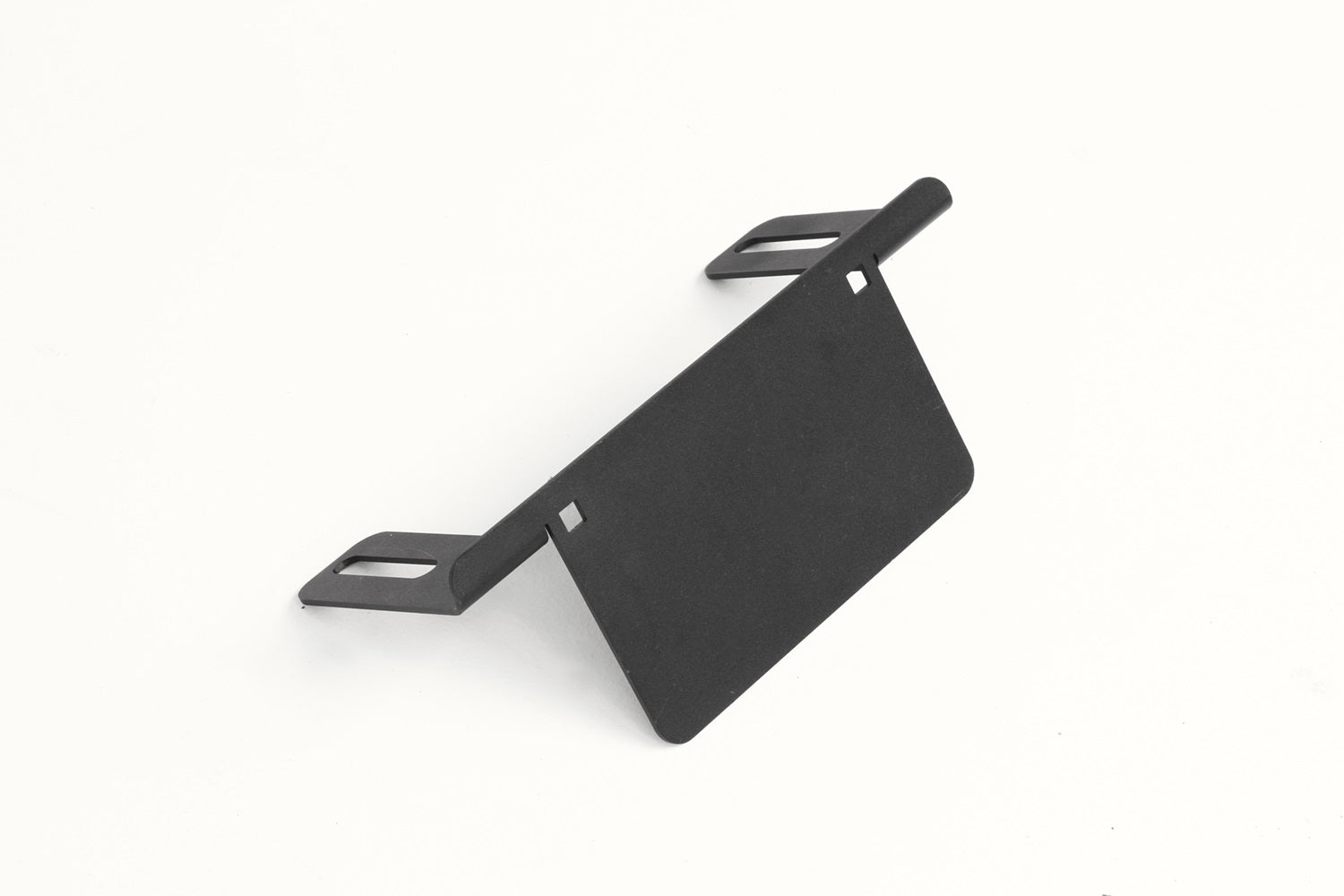 Fab Fours M2350-B Vengeance Front License Plate Bracket; Uncoated/Paintable; Tall; [AWSL]; Fab Fours M2350-B