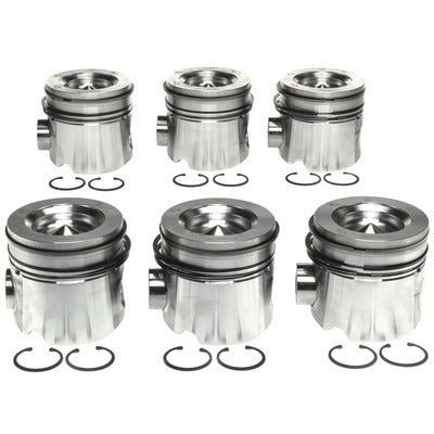 Clevite77 2243732WR Piston Set w/Rings Dodge Cummins 6pk Clevite77 2243732WR