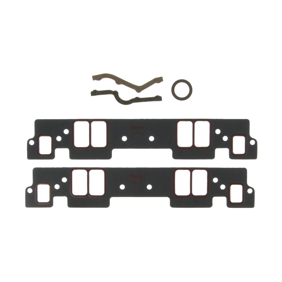 Clevite77 MS20012 Intake Gasket Set - SBC Ret-Port 1.265 x 2.180 Clevite77 MS20012