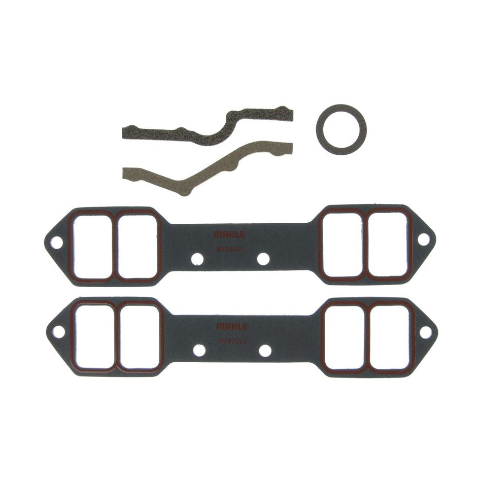 Clevite77 MS20013 Intake Gasket Set - SBC Ret-Port 1.365 x 2.195 Clevite77 MS20013