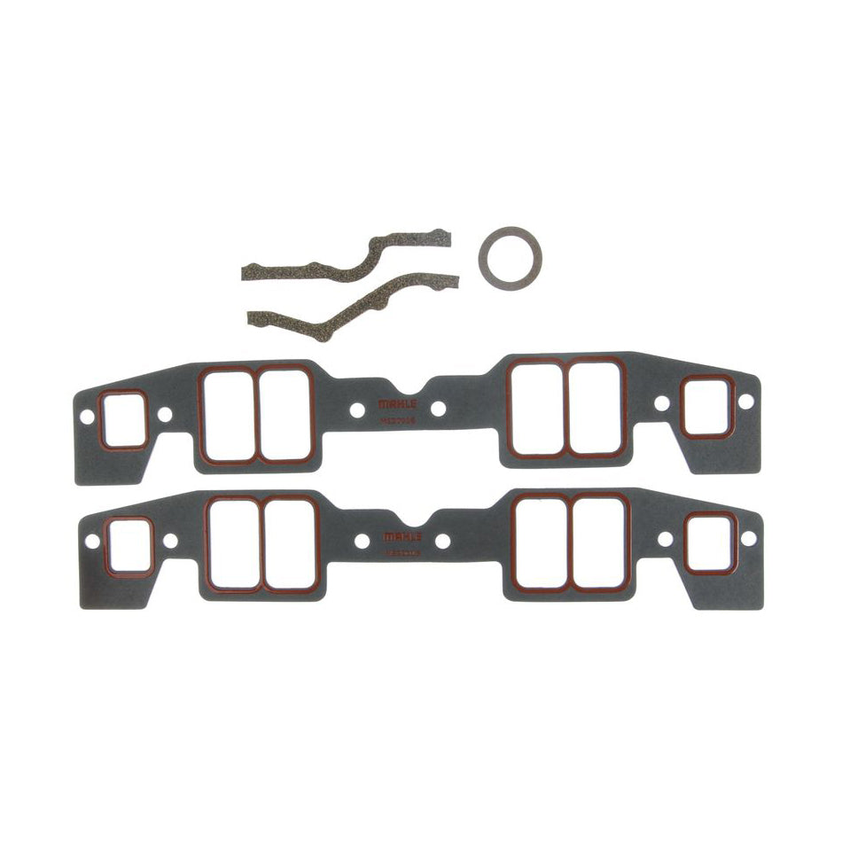 Clevite77 MS20016 Intake Gasket Set - SBC Ret-Port 1.410 x 2.500 Clevite77 MS20016