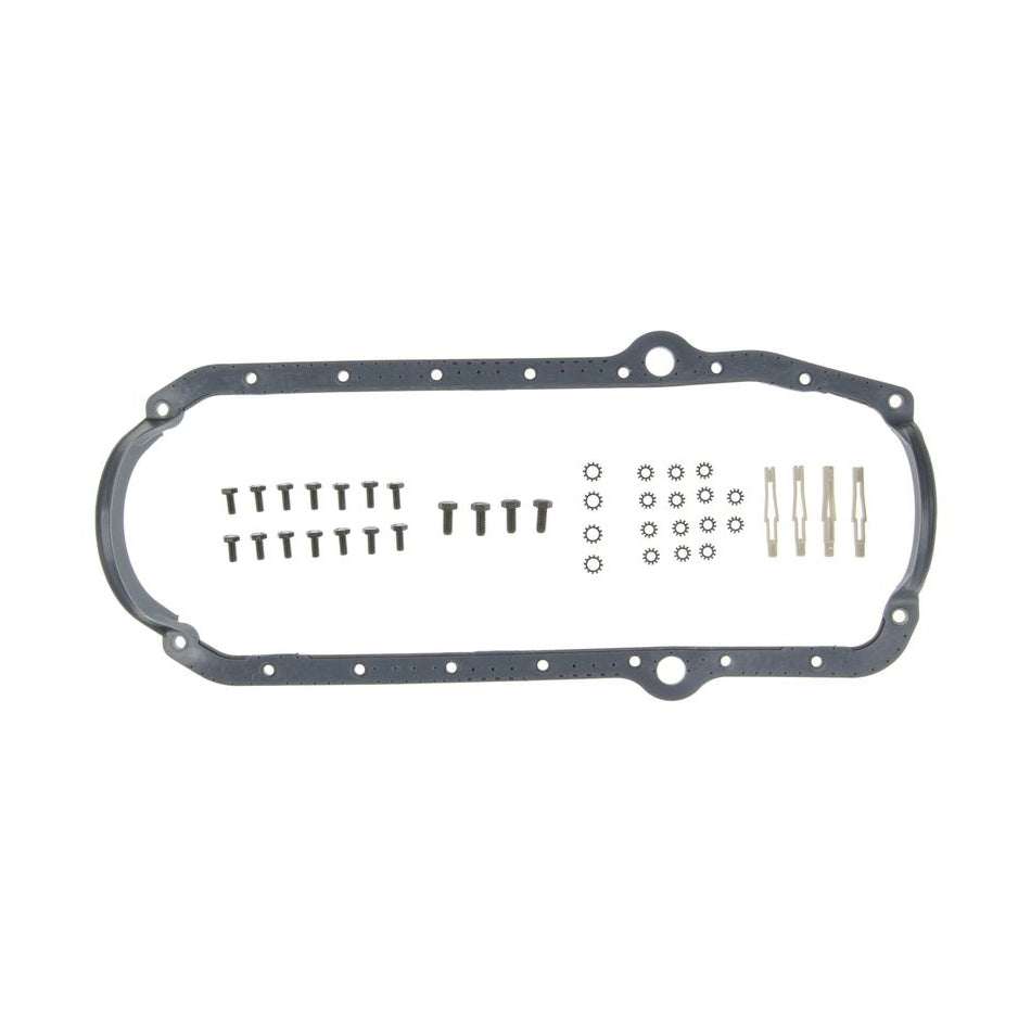 Clevite77 OS32457 Oil Pan Gasket Set - SBC 75-79 w/Thick Frt Seal Clevite77 OS32457