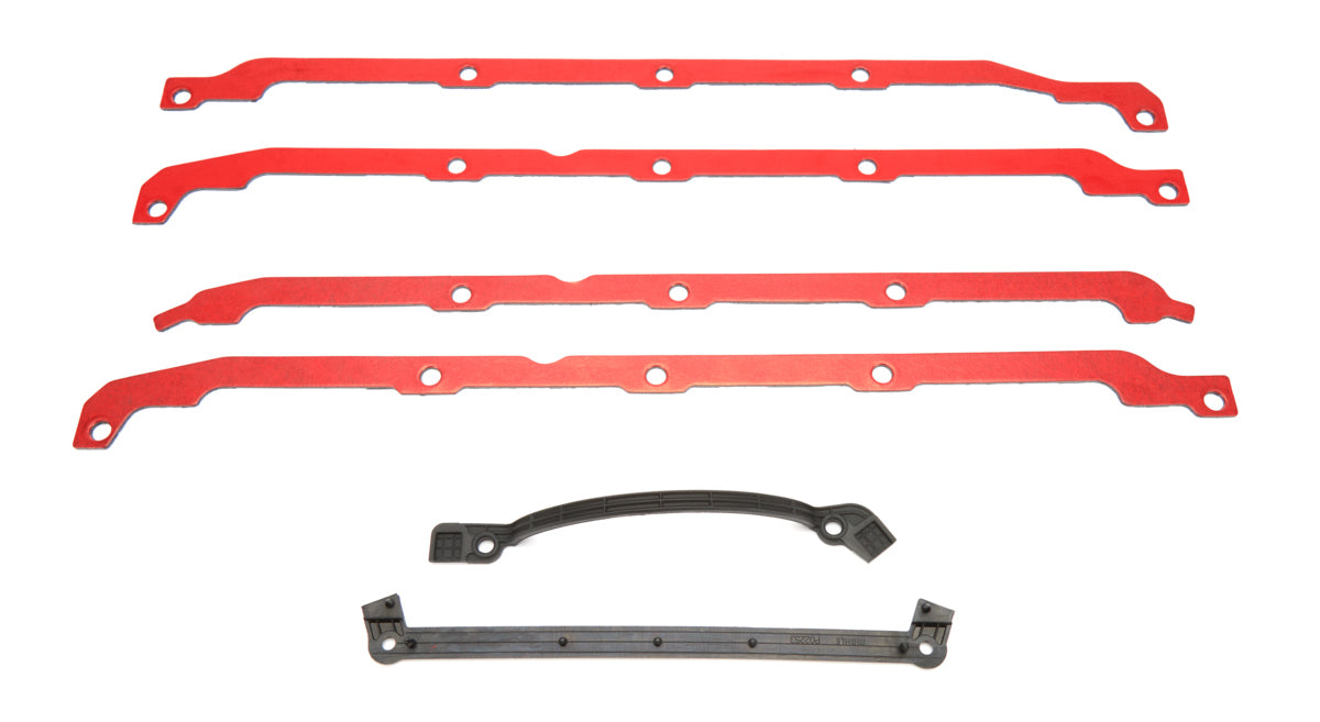 Clevite77 OS32512 Oil Pan Gasket Set - BBC Gen-4 Notched Side Rail Clevite77 OS32512