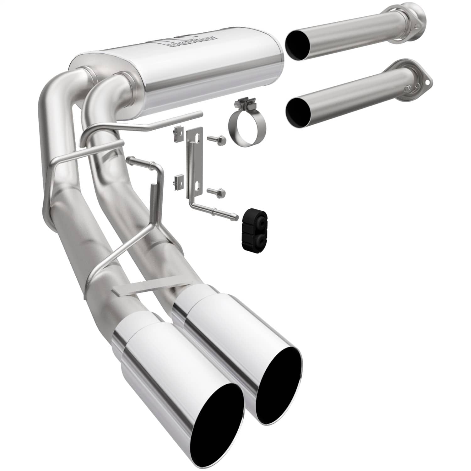 MagnaFlow Exhaust Products 19563 CAT-BACK DUAL PASSENGER EXIT EXHAUST 15-25 F150 2.7/3.5/5.0L MagnaFlow Exhaust Products 19563