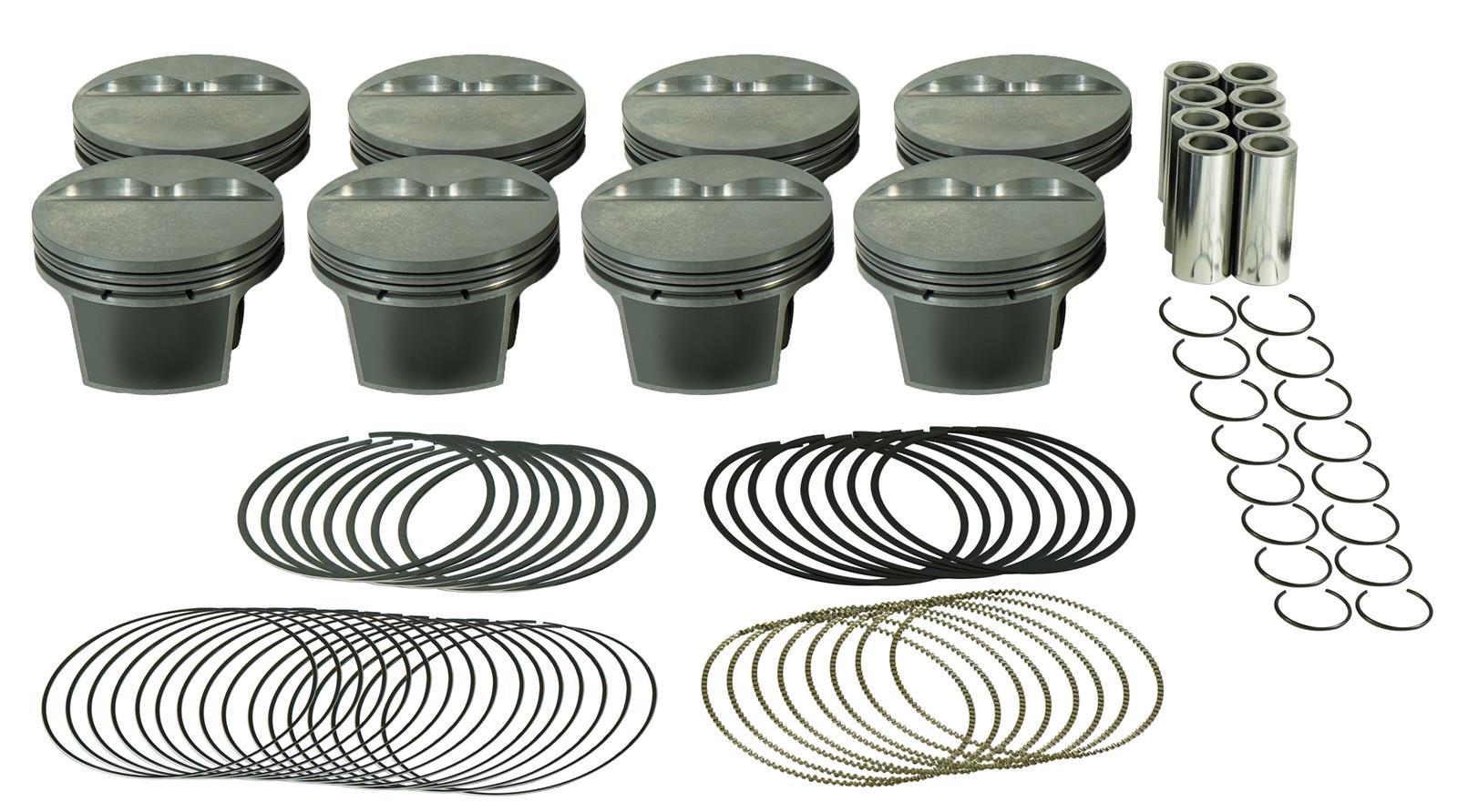 Mahle Motorsport 197725130 SBC FT PowerPak Piston Set 4.030 Bore -5.0cc Mahle Motorsport 197725130