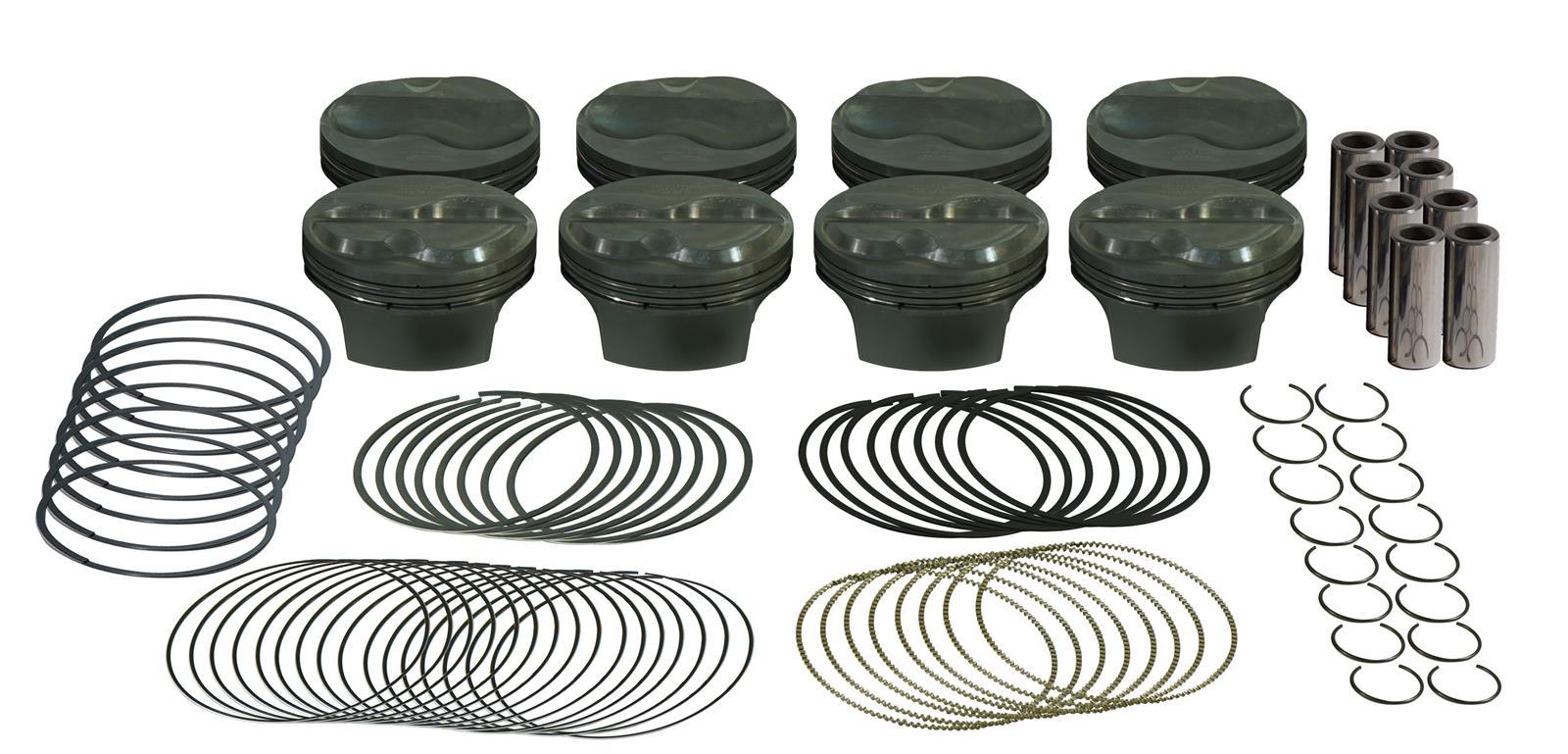 Mahle Motorsport 197754925 LS FT Powerpak Piston Set 4.125 Bore -4.0cc Mahle Motorsport 197754925