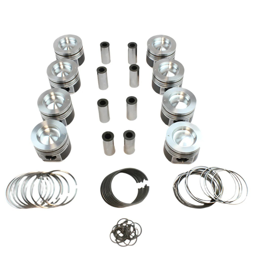 Mahle Motorsport 930036055 Duramax PowerPak Piston Set 4.055 Bore 6.6L Mahle Motorsport 930036055