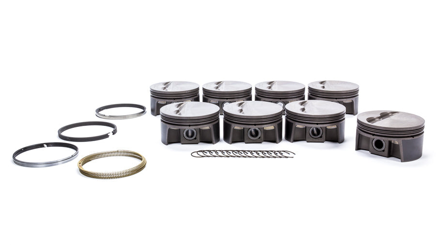 Mahle Motorsport 930200040 SBC PowerPak F/T Piston Set 4.040 Bore Mahle Motorsport 930200040