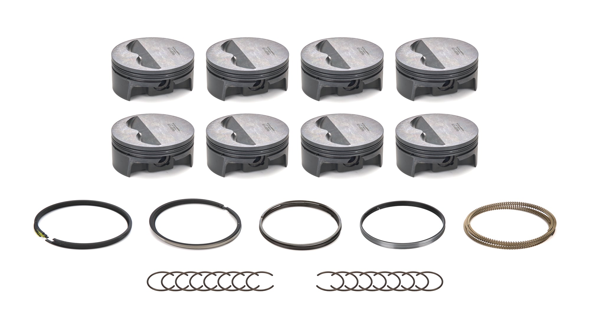 Mahle Motorsport 930201125 SBC FT Powerpak Piston Set 4.125 Bore -5cc Mahle Motorsport 930201125